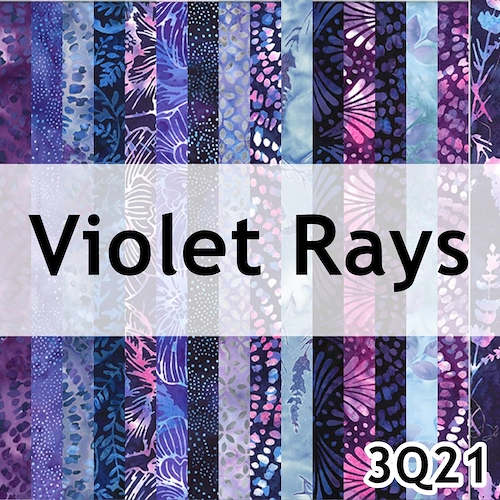 Violet Rays Batik